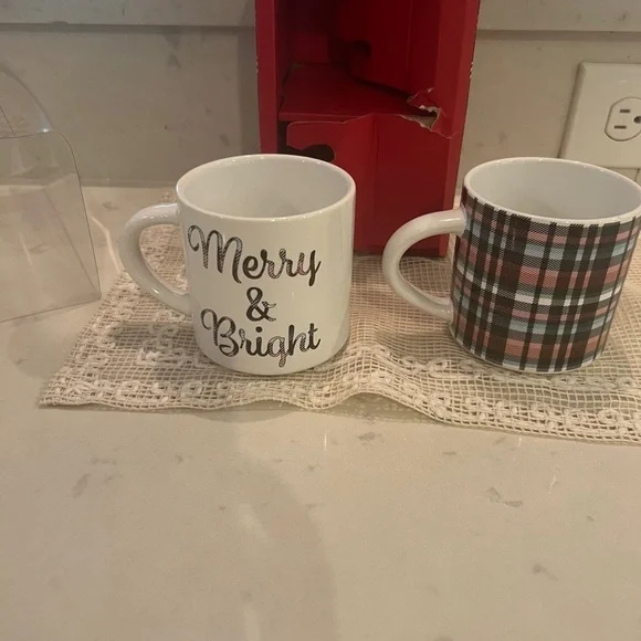 Vera Bradley Stacked Mug Set New in Box - Picture 10 of 13